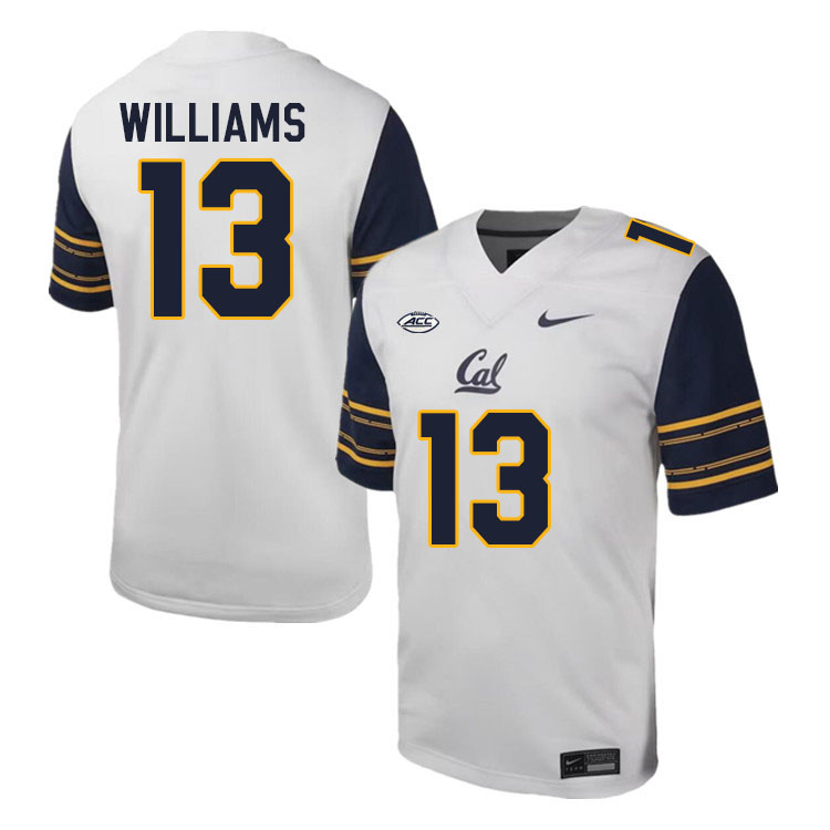 Men #13 Miles Williams California Golden Bears ACC Conference College Football Jerseys Stitched Sale